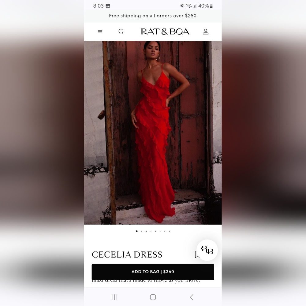 Rat & Boa Cecelia Dress